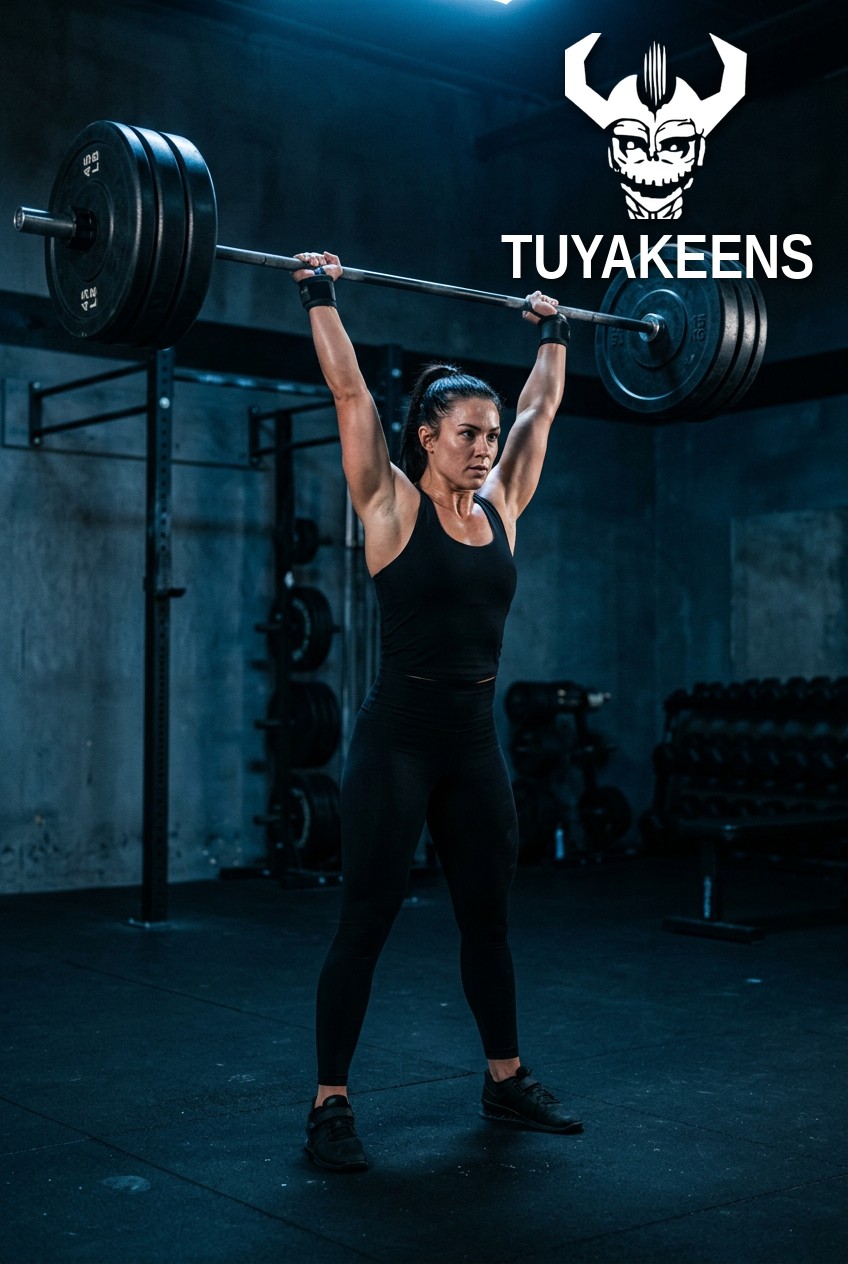 Strength athlete repping TuyaKeens